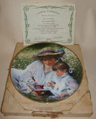 ONCE UPON A TIME 1985 Collector's Plate by SANDRA KUCK  from the Reco Collection