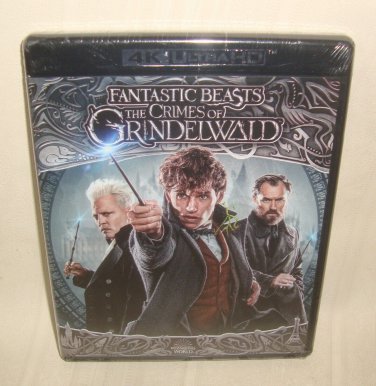 FANTASTIC BEASTS The Crimes of Grindelwald 4K Ultra HD/Blu-Ray NEW & SEALED