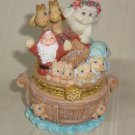 Dreamsicles 1998 Figurine 10457 Noah’s Christmas Ark Trinket Box Vintage