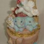 Dreamsicles 1998 Figurine 10457 Noah&acirc;��s Christmas Ark Trinket Box Vintage