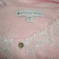 Eileen West Small Blush Pink Long Sleeve Cuddle Knit Nightgown E5325006 NEW