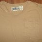BLUE GEAR V Neck short Sleeve 100 % Cotton Men Size 5X With front Pocket NEW