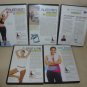 Pilates Pro Chair Total Body Workout Sculpt Tone Basics Core Buns Lot of 5 DVD