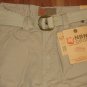 Kids Size 14 NBN Gear Khaki Cargo Shorts. NWT