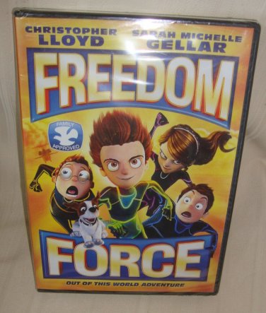 FREEDOM FORCE Christopher Lloyd DVD Movie NEW & SEALED
