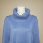 Melissa Paige Blue Quiet Harbor Cowl Neck Long Sleeve Sweater Size XL NEW