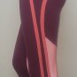 Lululemon Cropped Legging Athletic Running Mesh Detail Women Size 8