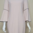 Calvin Klein Tiered Bell Sleeve Dress Size 8 NEW Retail $129