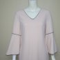 Calvin Klein Tiered Bell Sleeve Dress Size 8 NEW Retail $129