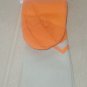Compression Socks Orange & Nude women's Large / XL By BULLETPROOF 3 Pairs NEW
