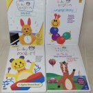 Baby Einstein DVD Lot of 4 DVDs Great For Kids Baby bach, on the go, mozart.