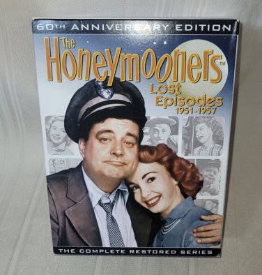 THE HONEYMOONERS Lost Episodes 1951-1957 the Complete Restored Series DVD