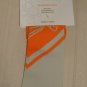 Compression Socks Orange & Nude women's Small / Med By BULLETPROOF 3 Pairs NEW