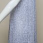 Eileen West Gray Sleeveless Lace Detail Long Ruffle Nightgown Women Size XS NEW