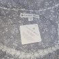 Eileen West Gray Sleeveless Lace Detail Long Ruffle Nightgown Women Size XS NEW