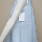 Eileen West AQUA Blue Sleeveless with Lace Detail Nightgown Women Size MED NEW