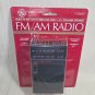 GE AM / FM Handheld Portable Radio 7-2582S New. Sealed
