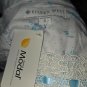 EILEEN WEST White / Blue Floral Cap Sleeve Nightgown w Lace Size Sm NEW E5025046