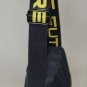BASTILLE Black Zippered Crossbody Bag Adjustable Strap NEW