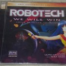Robotech 25th Anniversary Limited EP We Will Win CD Ulpio Minucci/Reba West.