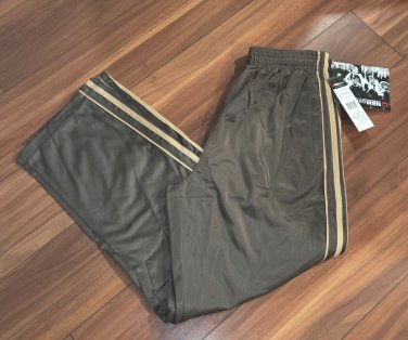 NBN Gear Mocha/Khaki Active Drawstring Sweatpants Men Size M. NEW AP-5005KG