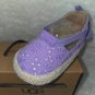 UGG Australia Baby Estee Eyelet Baby Shoes Infant Size 2/3 GJLL NEW 1004039