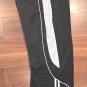 NBN Gear Elastic Waist Drawstring Athletic Sweatpants Black/White Men Sz L