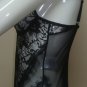 ITOO Fashion Black Mesh Lace Bodysuit Women's Size Small NEW