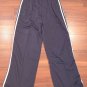 NBN Gear Elastic Waist Drawstring Athletic Sweatpants Navy/White Women Size M.