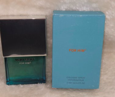 VERY SEXY FOR HIM 2 Cologne Spray By Victoria's Secret 3.4 OZ / 100 ML RARE NEW