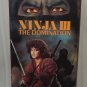 NINJA III Domination VHS Japanese horror, martial arts, demonic spirits, Vintage