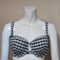 SAVAGE X Fenty Black White PLAID Bra Women’s Size 38 DD NEW