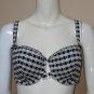 SAVAGE X Fenty Black White PLAID Bra Women&acirc;��s Size 38 DD NEW