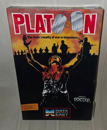 Platoon - 1986 Data East PC Game New In Sealed Box