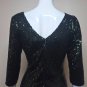 Gianni Bini Green Sequin Bodycon Cocktail Dress Women Size MED NEW Retail $129