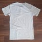 True Classic White Henley Shirt Short Sleeve Cotton Poly Blend Men Size MED NEW