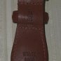 Coach belt 34" / 85 cm, 3880, White & Leather brass buckle