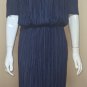 Gianni Bini Navy Blue Off-the-Shoulder Madeline Dress Size LARGE NEW Retail $99