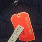 Gianni Bini Navy Blue Off-the-Shoulder Madeline Dress Size LARGE NEW Retail $99