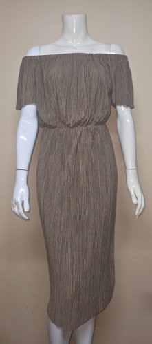 Gianni Bini Summer Teak Off Shoulder Madeline Dress Size Large NEW Retail $99.00