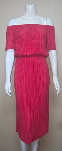 Gianni Bini Spiced Red Off Shoulder Madeline Dress Size Small NEW Retail $99.00