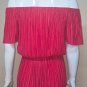 Gianni Bini Spiced Red Off Shoulder Madeline Dress Size Small NEW Retail $99.00