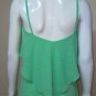 SUNDAY in BROOKLYN Anthropologie Green Spaghetti Strap Maxi Dress Size Small