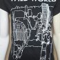 Bastille Wild World Tour Black Cotton Shirt Women Size Medium READ FULL DESCRIP