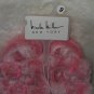 Nicole Miller  Hot Pink Tie Die Faux Fur Sandals TODDLER  Size US 9 NEW