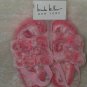 Nicole Miller  Hot Pink Tie Die Faux Fur Sandals TODDLER  Size US 9 NEW