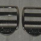Coach Backpack Replacement 2 Slide Buckles Silver Tone Metal Hardware