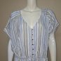 Andree by Unit Striped Short  Sleeve Dress Size 3X NEW