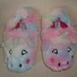 Nicole Miller Fur Faux Rainbow Unicorn Slipper TODDLER Size US 7/8 NEW Cute!