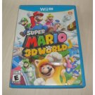 Super Mario 3D World Nintendo Wii Disc & Case , NO MANUAL